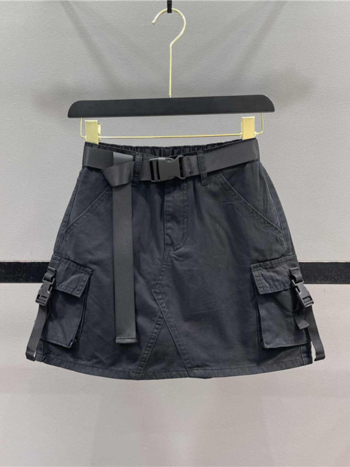 New Fashionable And Casual Pocket Bodycon Mini Skirt